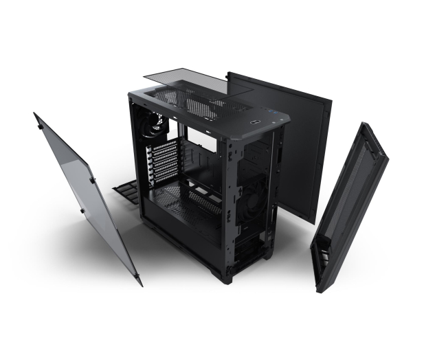 Phanteks Eclipse P400A Tempered Glass Black - 509784 - zdjęcie 3